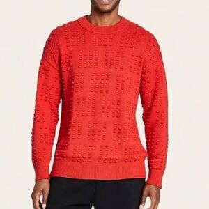Men’s LEGO Sweater Small Like New Orange-ish LIKE NEW